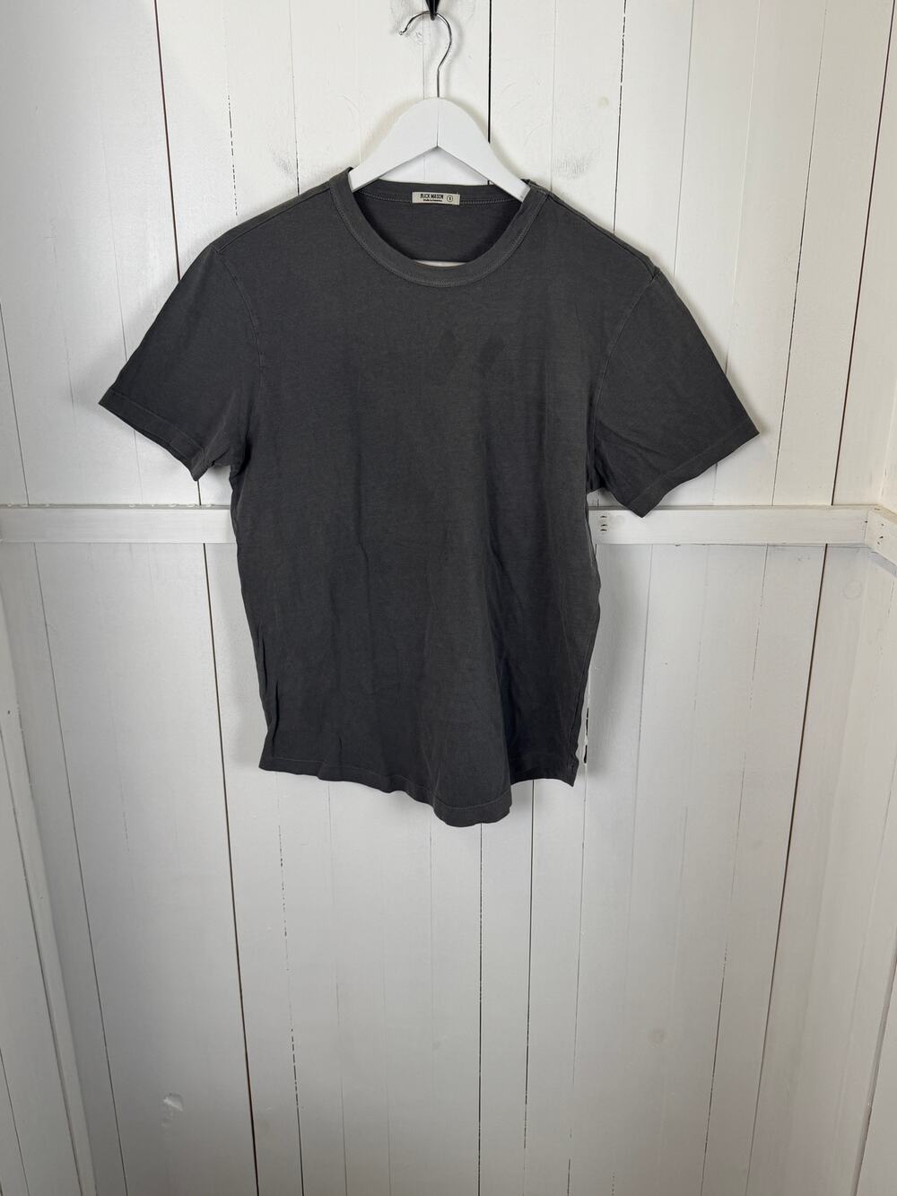 Buck Mason Gray Cotton T-Shirt Men's Size S Excellent Condition
